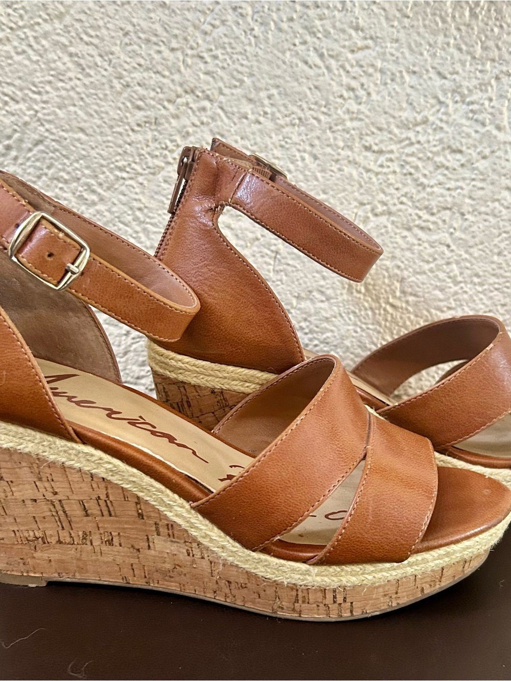 America Rag Tarrah Cork Wedge Sandals